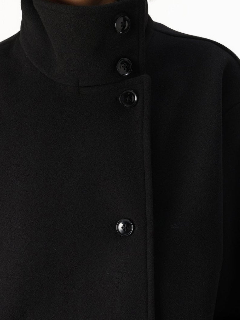 Martha | High-Neck Wool-Blend Jacket