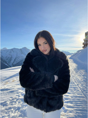 Adele | Faux Fur Oversized Coat