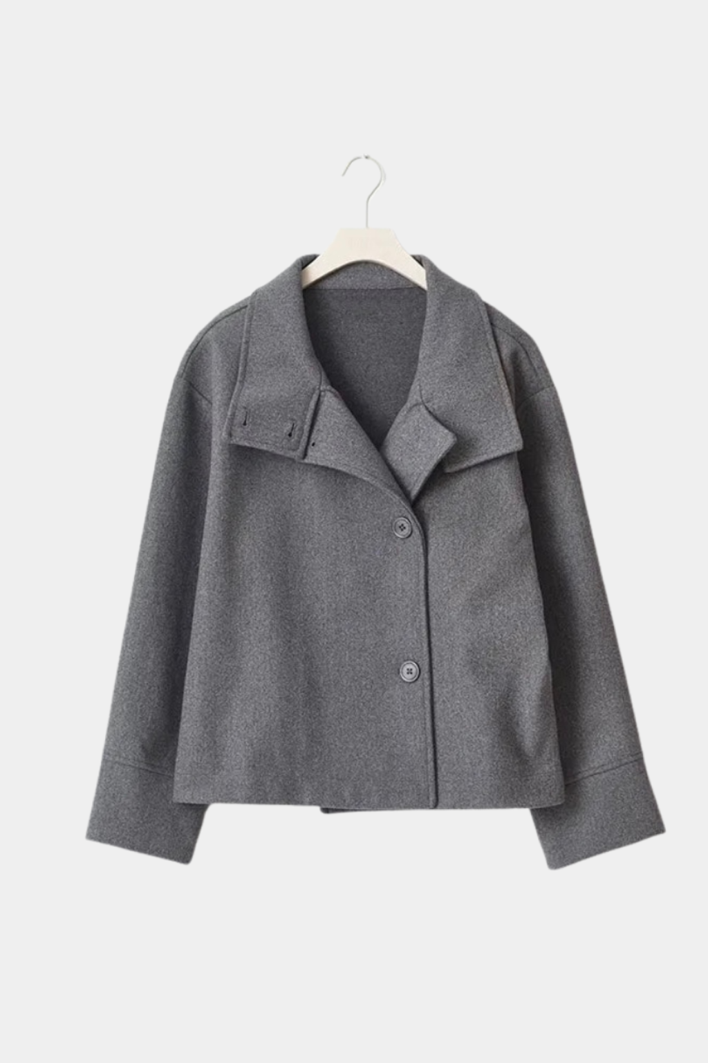 Martha | High-Neck Wool-Blend Jacket