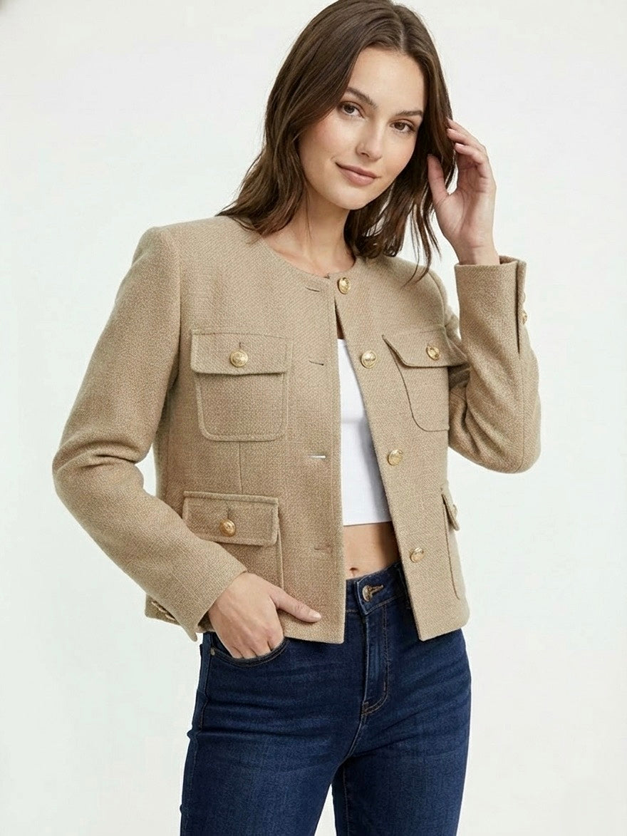 Megan | Veste courte vintage