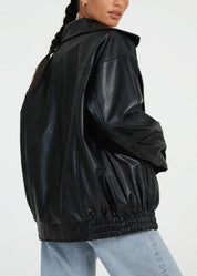 Women’s Leather Jacket – Biker-Inspired Elegance