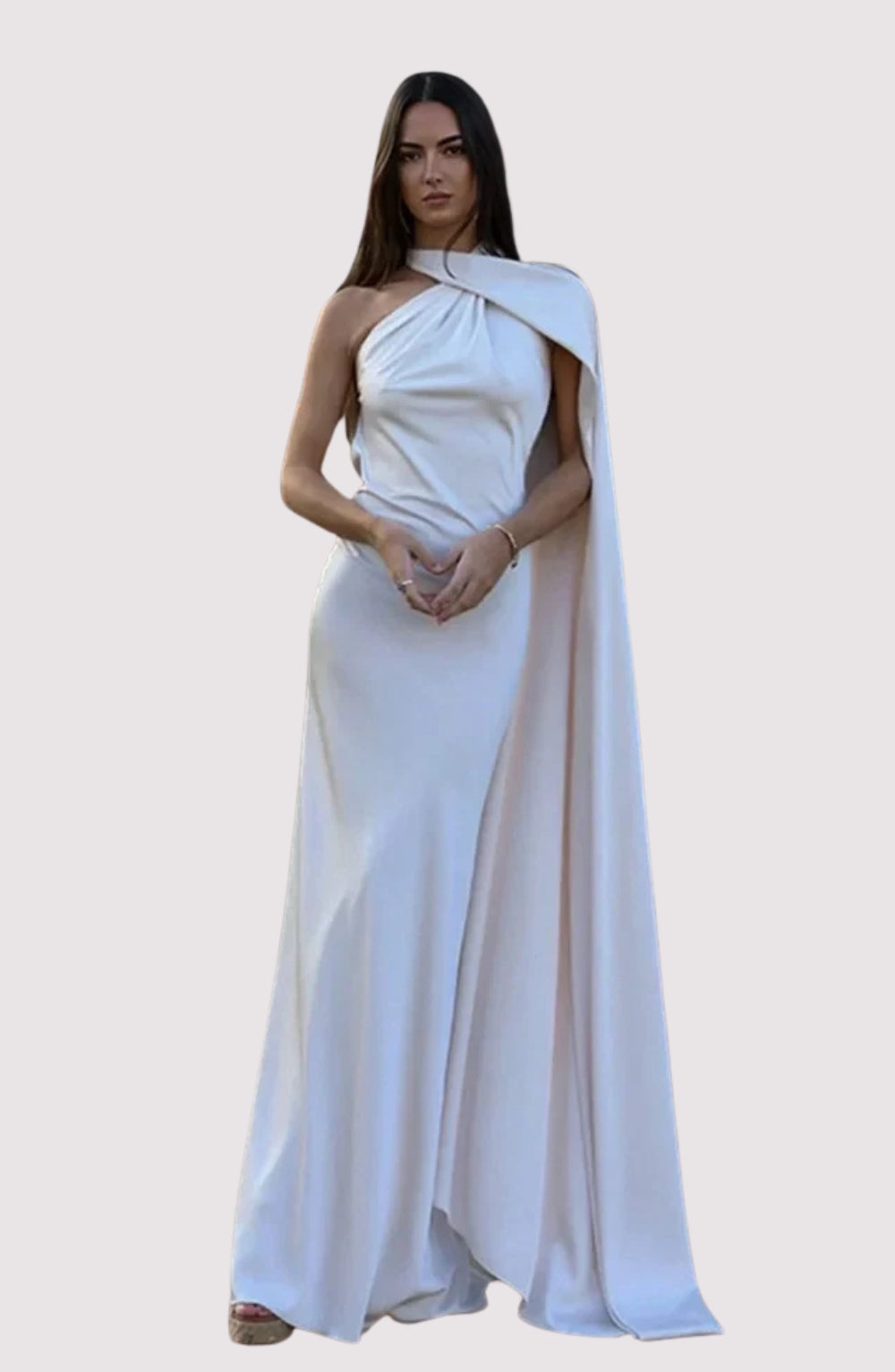 Stella | Timeless Cape Gown