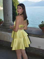 Amalfi | Satin Mini Dress