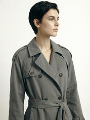 Myla | Trench-coat classique croisé