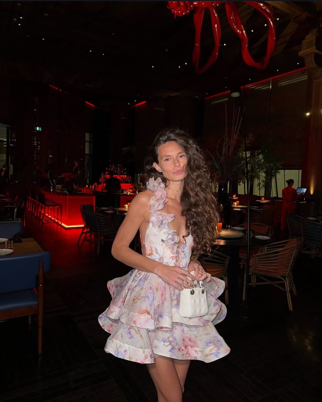 Kimberley | Flower Print Dress