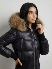 Savoy | Faux Fur Hooded Puffer Jacket