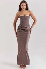 Madison | Corset Maxi Dress