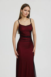 Adriana Tulle Maxi Dress