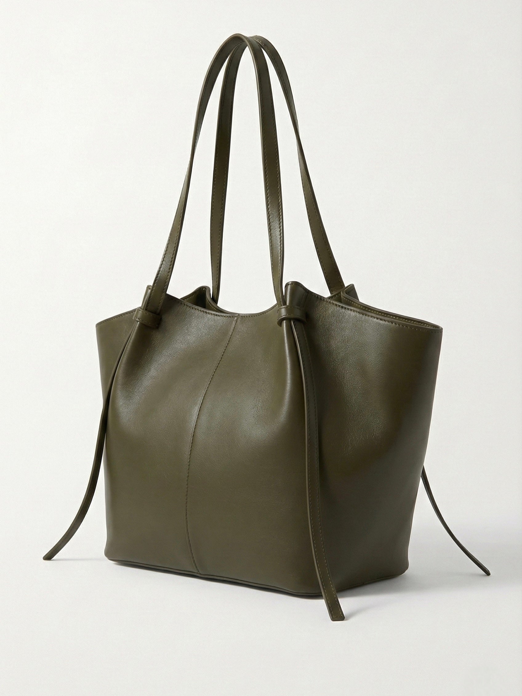 Adele | Leather Shopper Tote Bag