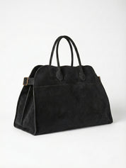 Henna | Suede Large Shopper Tote Bag