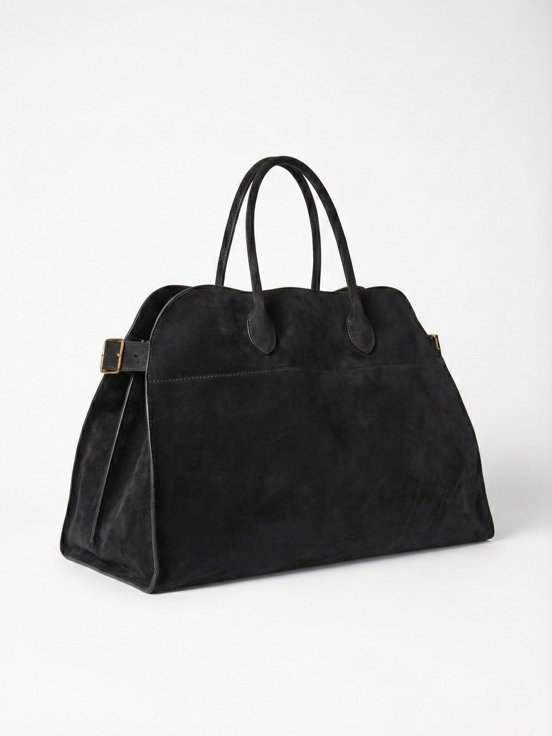 Henna | Suede Large Shopper Tote Bag