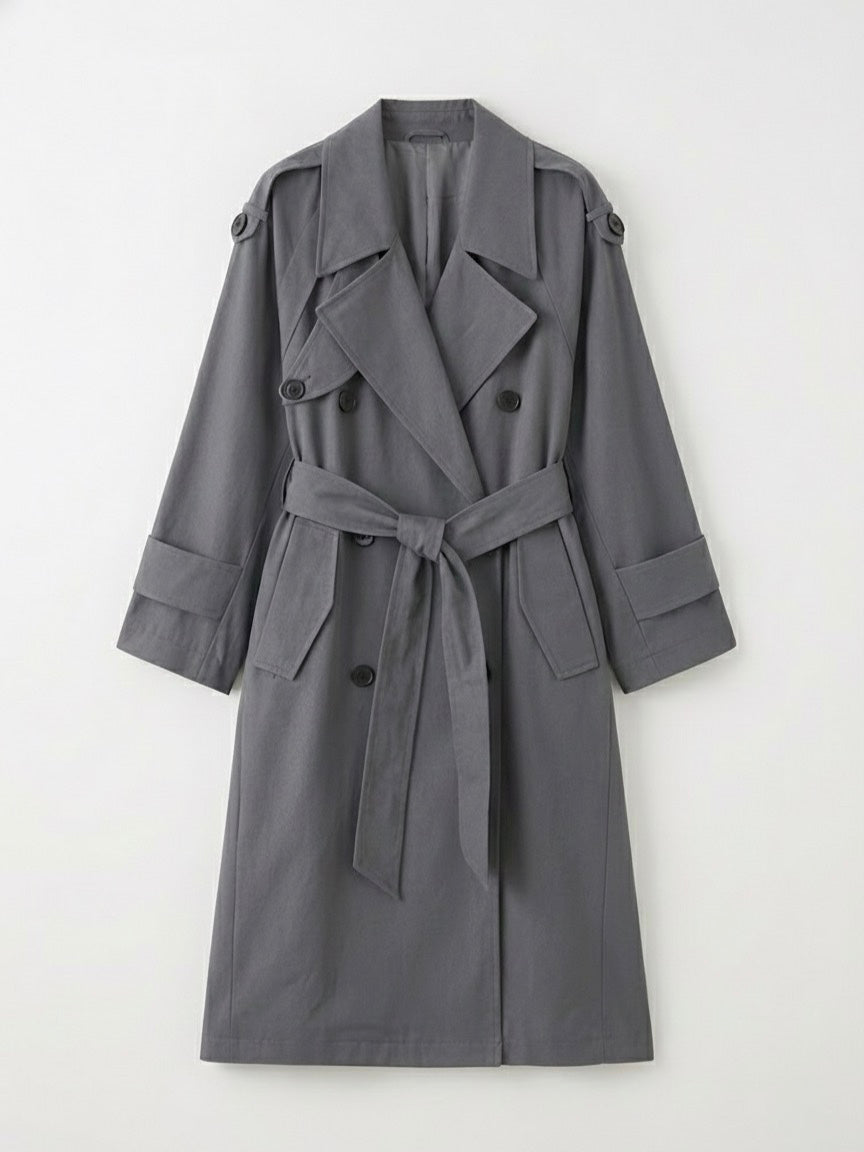 Myla | Trench-coat classique croisé