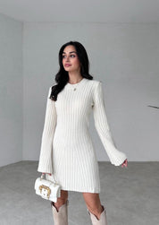 York | Autumn Sweater Mini Dress (Buy 1 Get 1 Free + Free Black Tights)