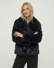 Adele | Faux Fur Oversized Coat