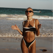 Annie | Contrast Two-Piece Bikini
