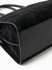 Henna | Suede Large Shopper Tote Bag