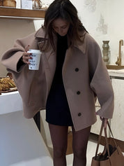 Veste surdimensionnée Reila avec poches pour un confort quotidien