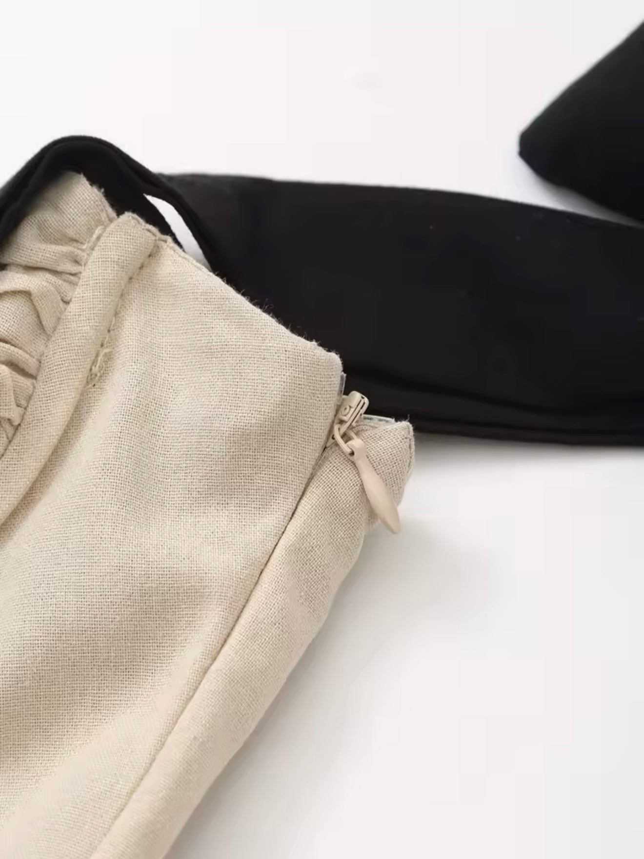 Cecilia | Linen Bow Strap Mini Dress