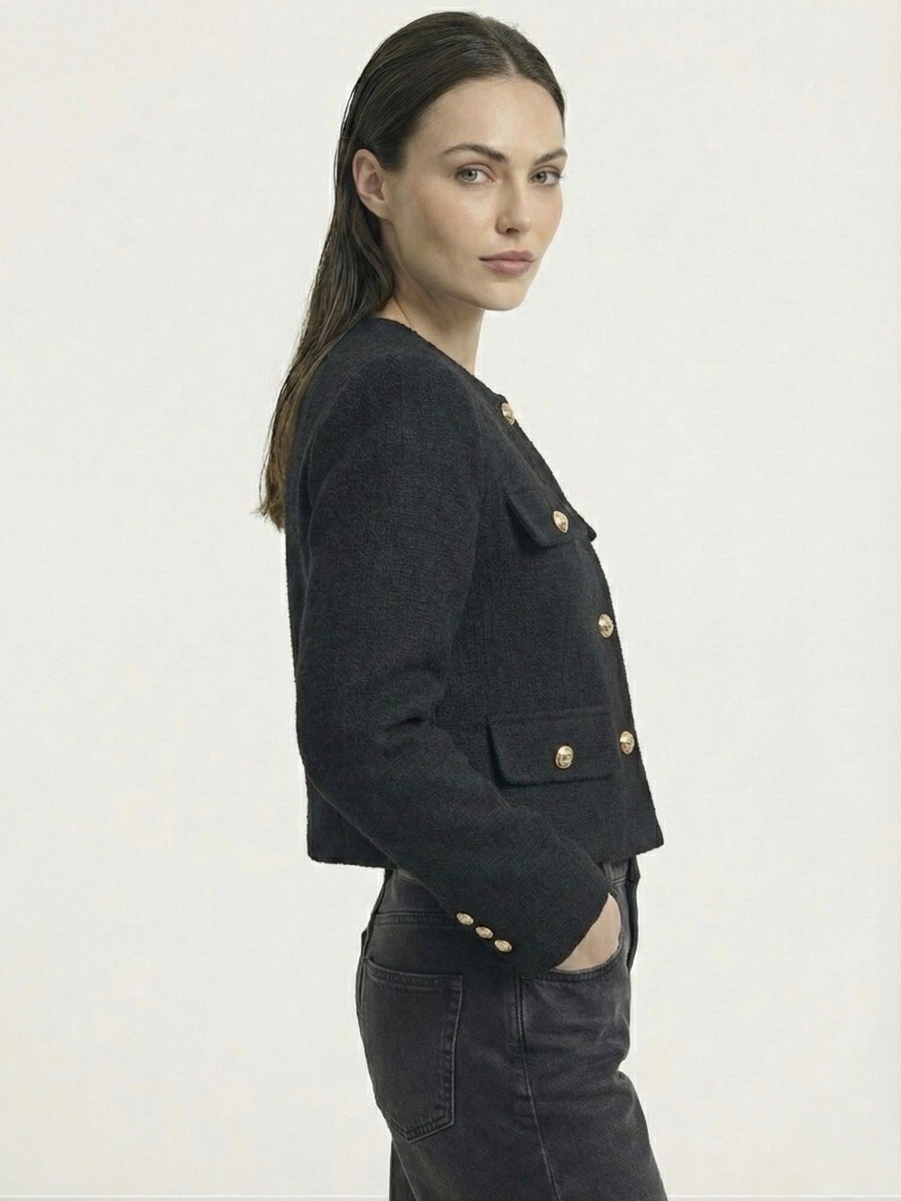 Megan | Veste courte vintage