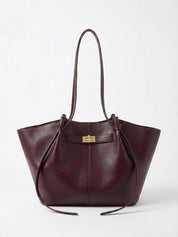 Adele | Leather Shopper Tote Bag