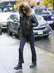 Savoy | Faux Fur Hooded Puffer Jacket