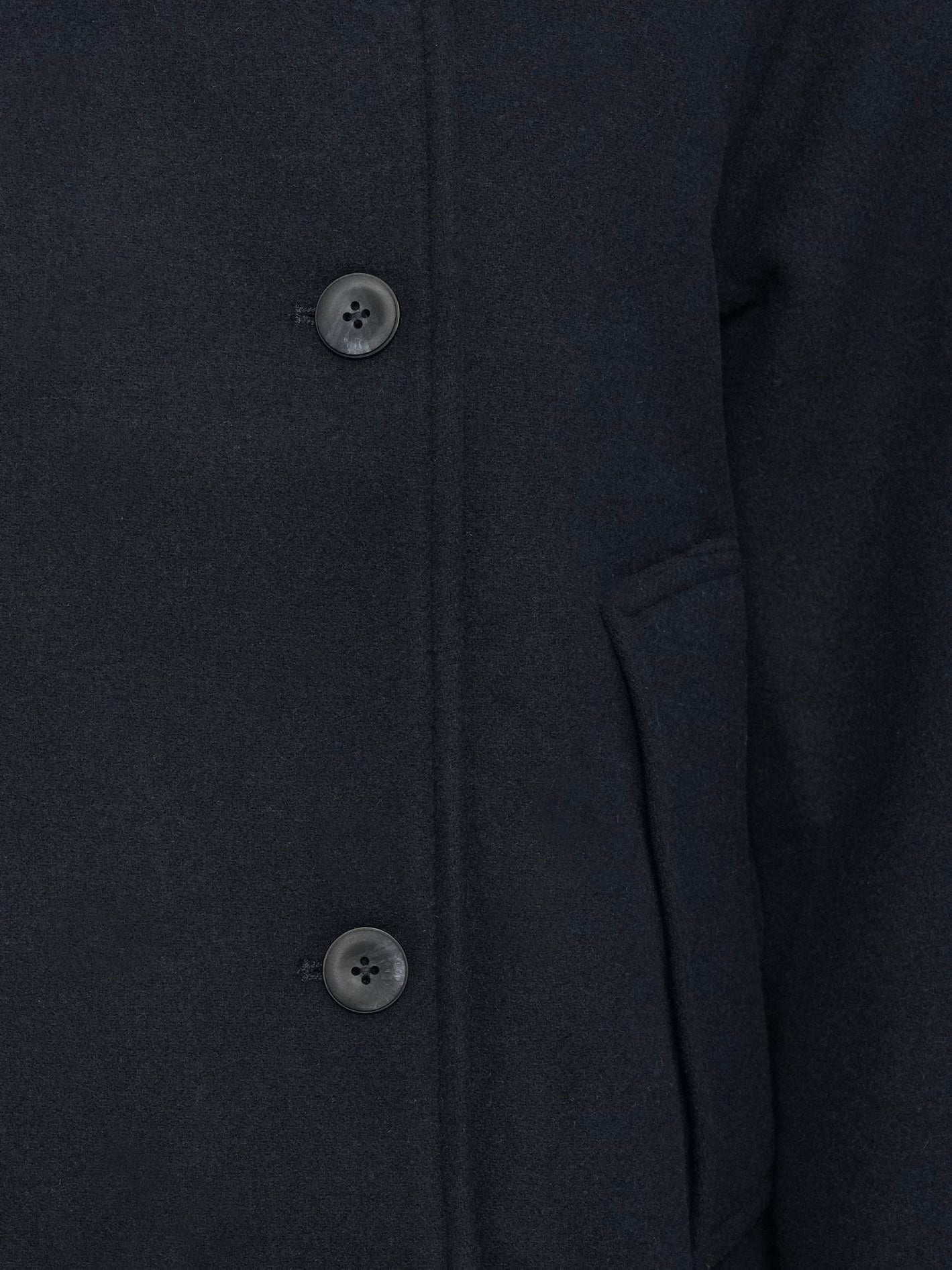 Martha | High-Neck Wool-Blend Jacket