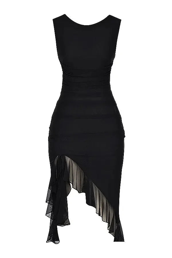 Anny | Tulle Midi Dress