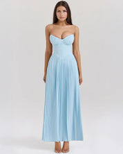 Nerina | Seashell Bust Maxi Dress