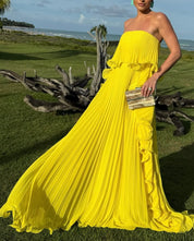 Ravello | Pleated Maxi Dress
