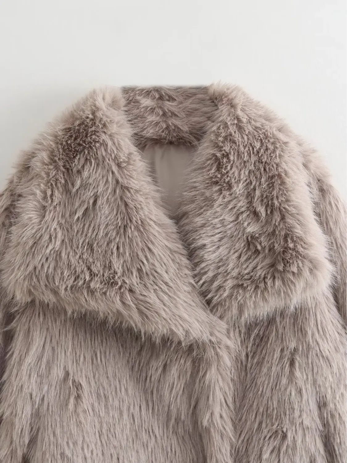 Adele | Faux Fur Oversized Coat