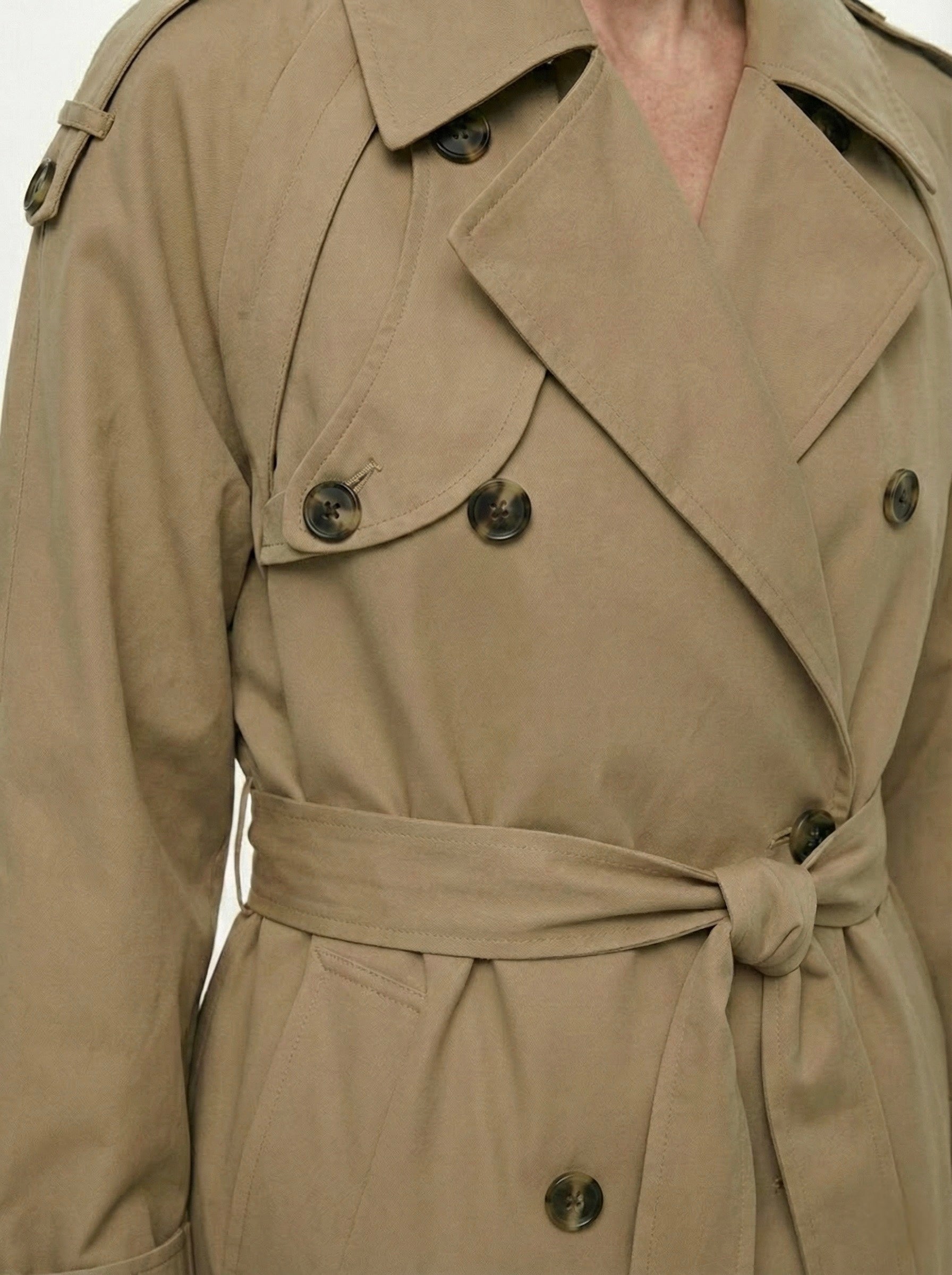 Myla | Trench-coat classique croisé