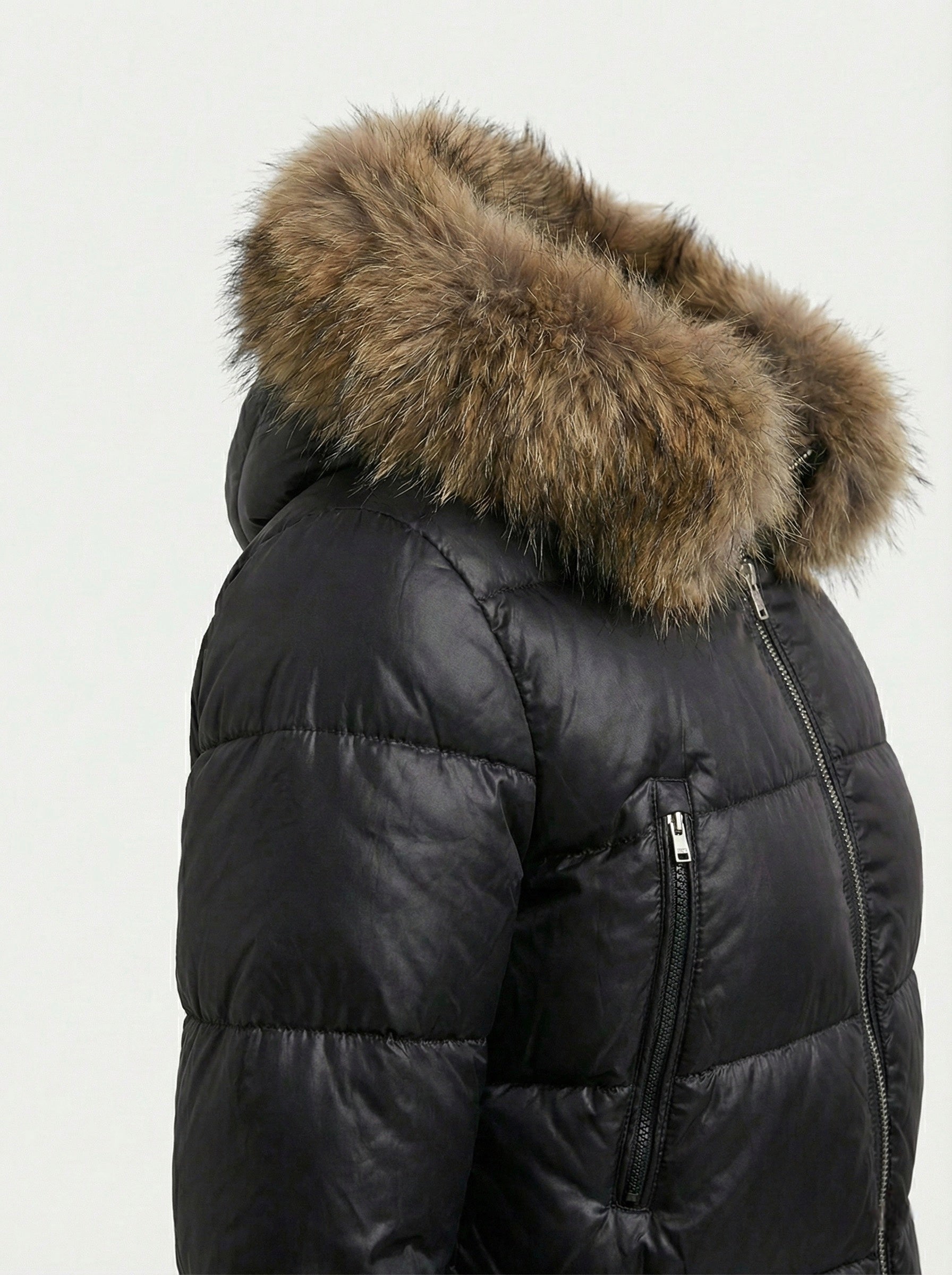Savoy | Faux Fur Hooded Puffer Jacket