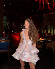 Kimberley | Flower Print Dress