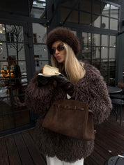 Hana | Faux Fur Statement Jacket