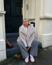 Adele | Faux Fur Oversized Coat