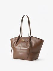 Adele | Leather Shopper Tote Bag