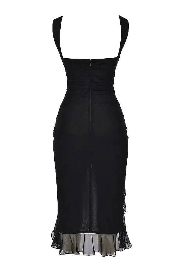 Anny | Tulle Midi Dress