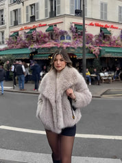 Adele | Faux Fur Oversized Coat