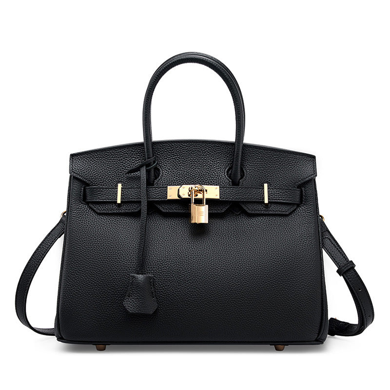 Elena | Structured Leather Handbag