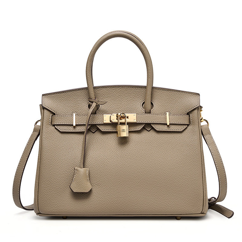 Elena | Structured Leather Handbag