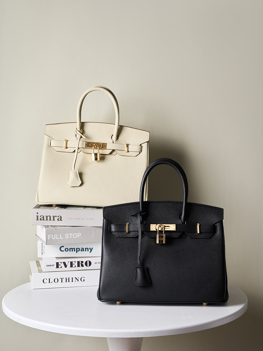 Elena | Structured Leather Handbag
