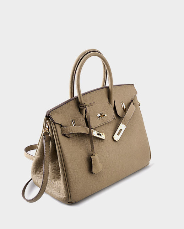 Elena | Structured Leather Handbag