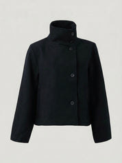 Martha | High-Neck Buttoned Jacket