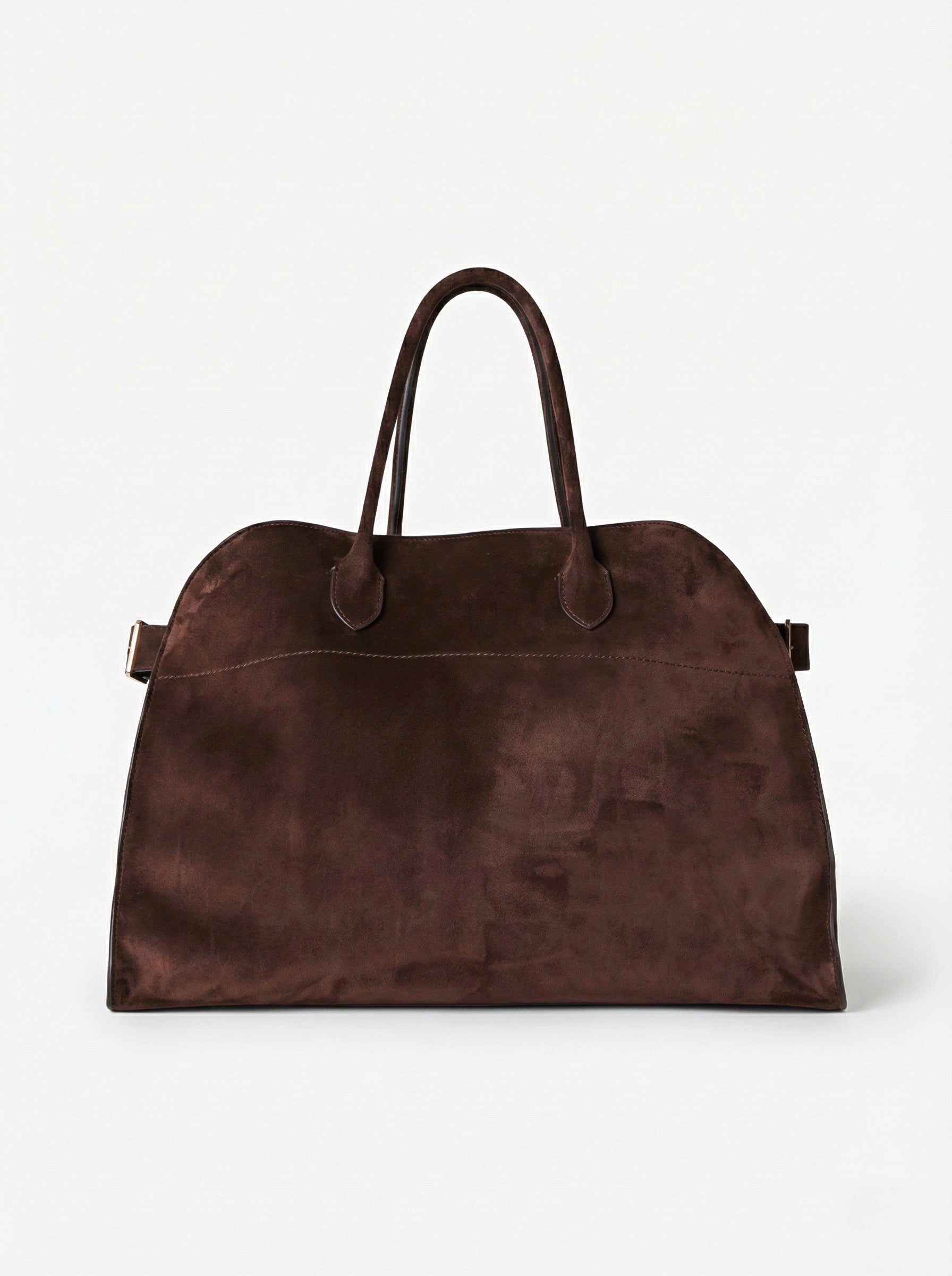 Henna | Suede Large Shopper Tote Bag