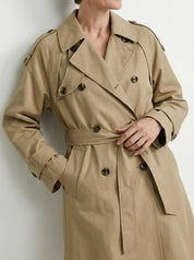 Myla | Trench-coat classique croisé