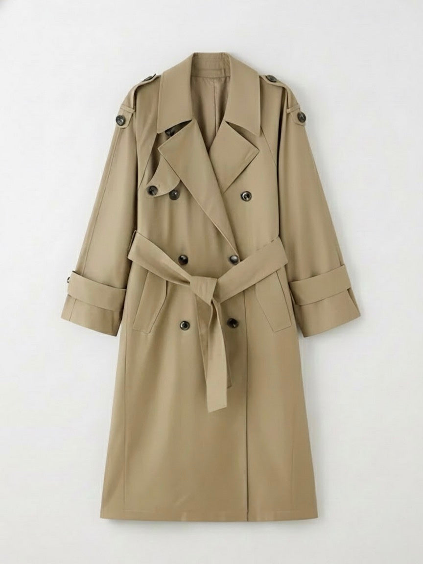 Myla | Trench-coat classique croisé