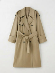 Myla | Trench-coat classique croisé