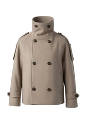 Evie | High-Neck Wool Jacket