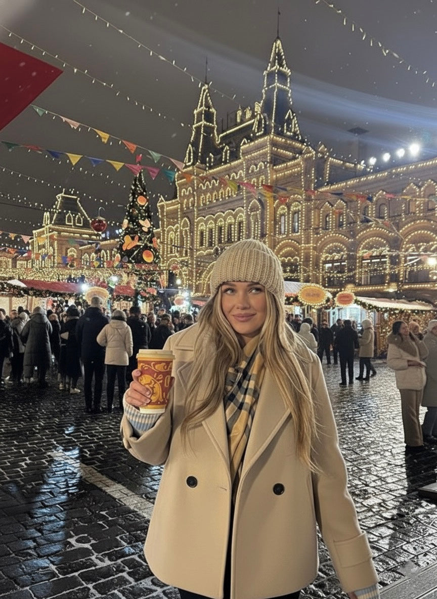 Millie | High-Neck Wool Jacket