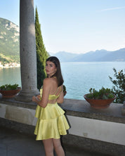 Amalfi | Satin Mini Dress